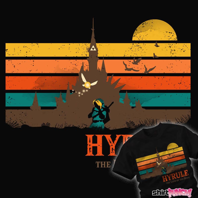 Daily_Deal_Shirts Retro Hyrule Hyrule - Graphic Tee