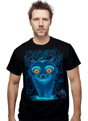 Daily_Deal_Shirts Blue Demon Cat Blue Demon Cat