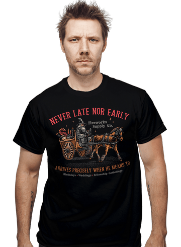 Shirts Never Late Fireworks