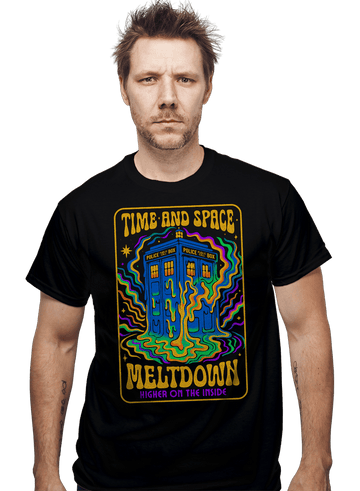 Daily_Deal_Shirts Time And Space Meltdown Time And Space Meltdown