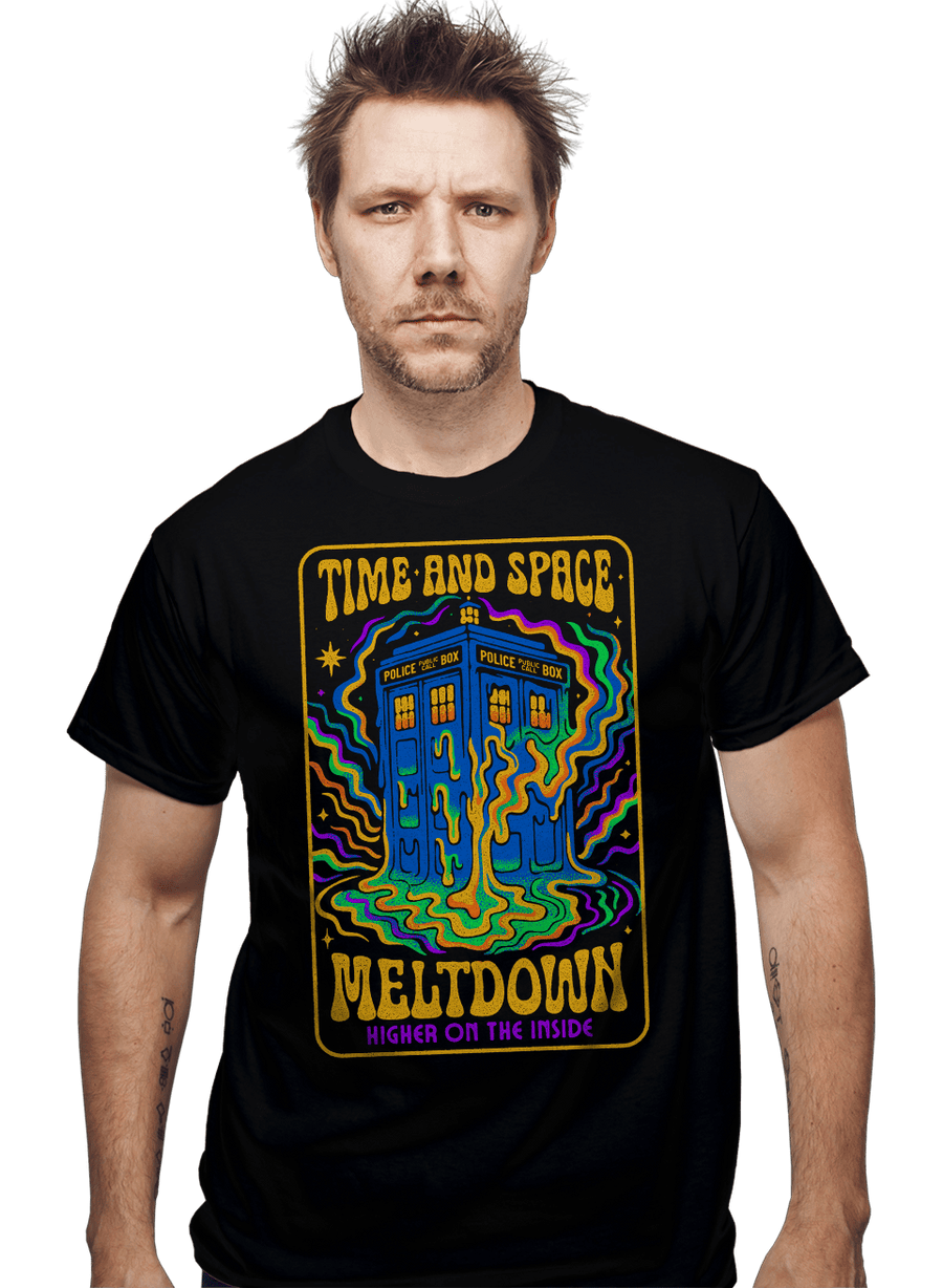 Daily_Deal_Shirts Time And Space Meltdown Time And Space Meltdown