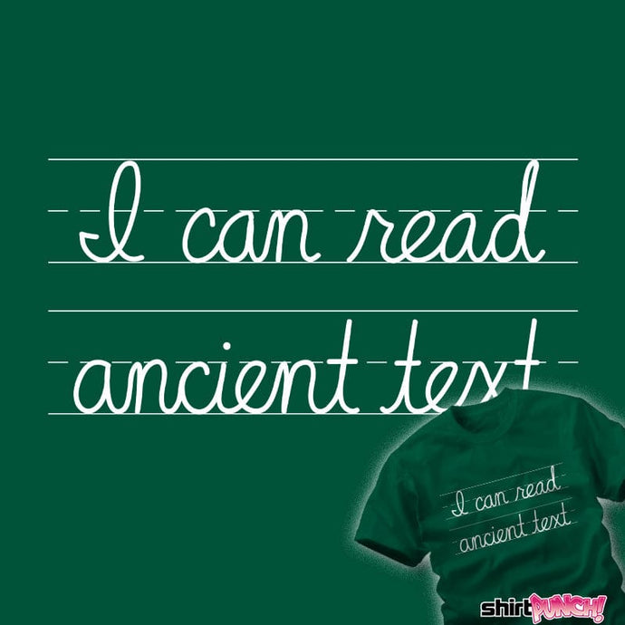 Daily_Deal_Shirts Ancient Text Ancient Text