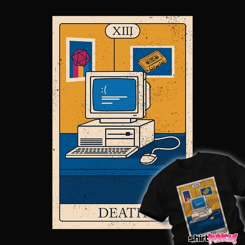 Daily_Deal_Shirts Blue Screen Tarot Blue Screen Tarot