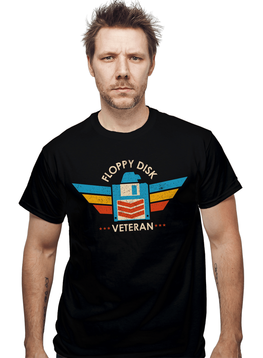 Daily_Deal_Shirts Floppy Disk Veteran Floppy Disk Veteran