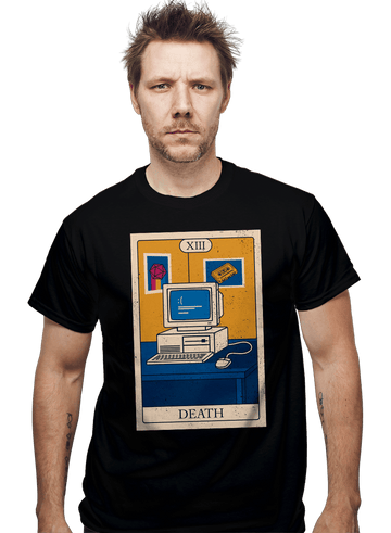 Daily_Deal_Shirts Blue Screen Tarot Blue Screen Tarot
