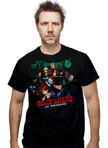 Daily_Deal_Shirts Solid Snake VS. Foxhound Solid Snake VS. Foxhound