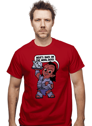 Daily_Deal_Shirts Meat's Back On The Menu Boys! Meat's Back On The Menu Boys!