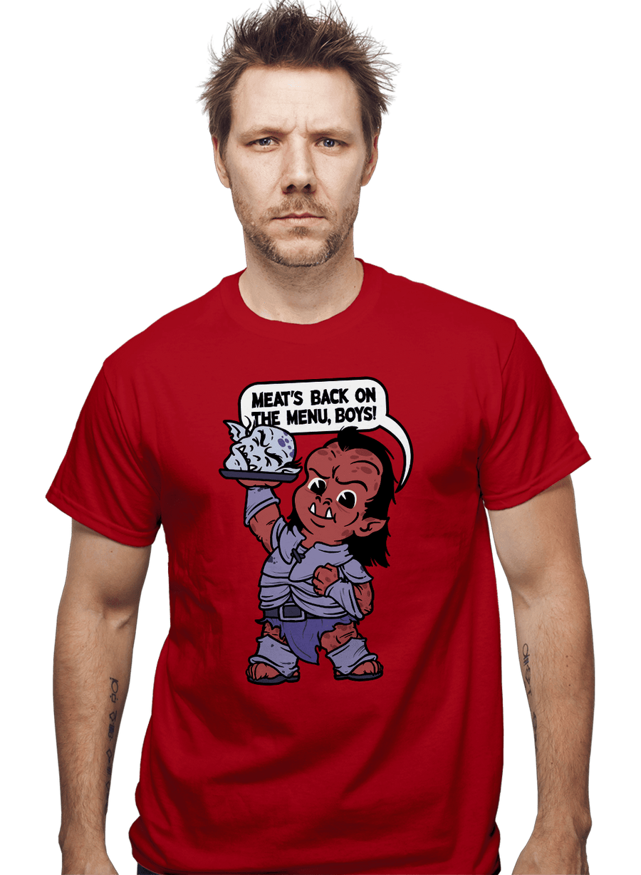 Daily_Deal_Shirts Meat's Back On The Menu Boys! Meat's Back On The Menu Boys!
