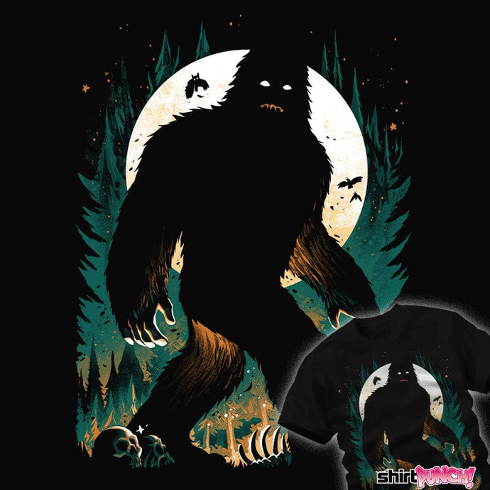 Daily_Deal_Shirts Mysterious Bigfoot Of The Forest Mysterious Bigfoot Of The Forest