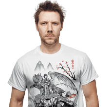 Load image into Gallery viewer, Daily_Deal_Shirts Toothless Sumi-e Toothless Sumi-e
