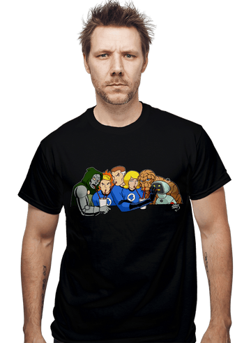 Daily_Deal_Shirts Fantastic Four Friends Fantastic Four Friends