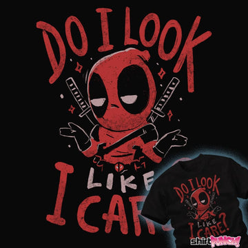 Daily_Deal_Shirts Mercenary Doesn't Care