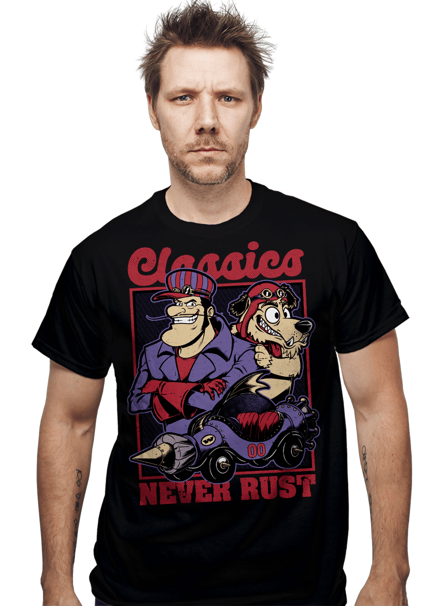 Classics Never Rust - Nerdy T-Shirt by StudioMootant | ShirtPunch