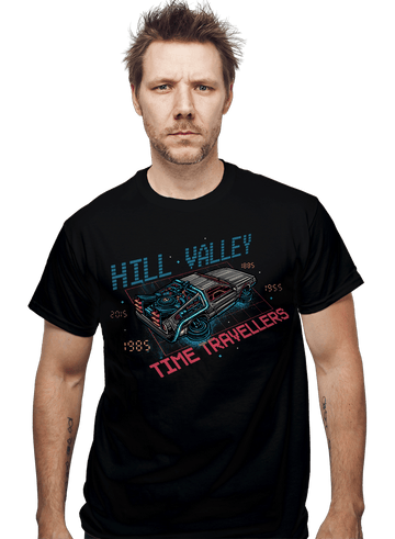 Daily_Deal_Shirts Hill Valley Time Travellers Hill Valley Time Travellers