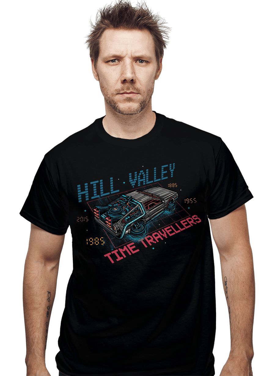 Daily_Deal_Shirts Hill Valley Time Travellers Hill Valley Time Travellers