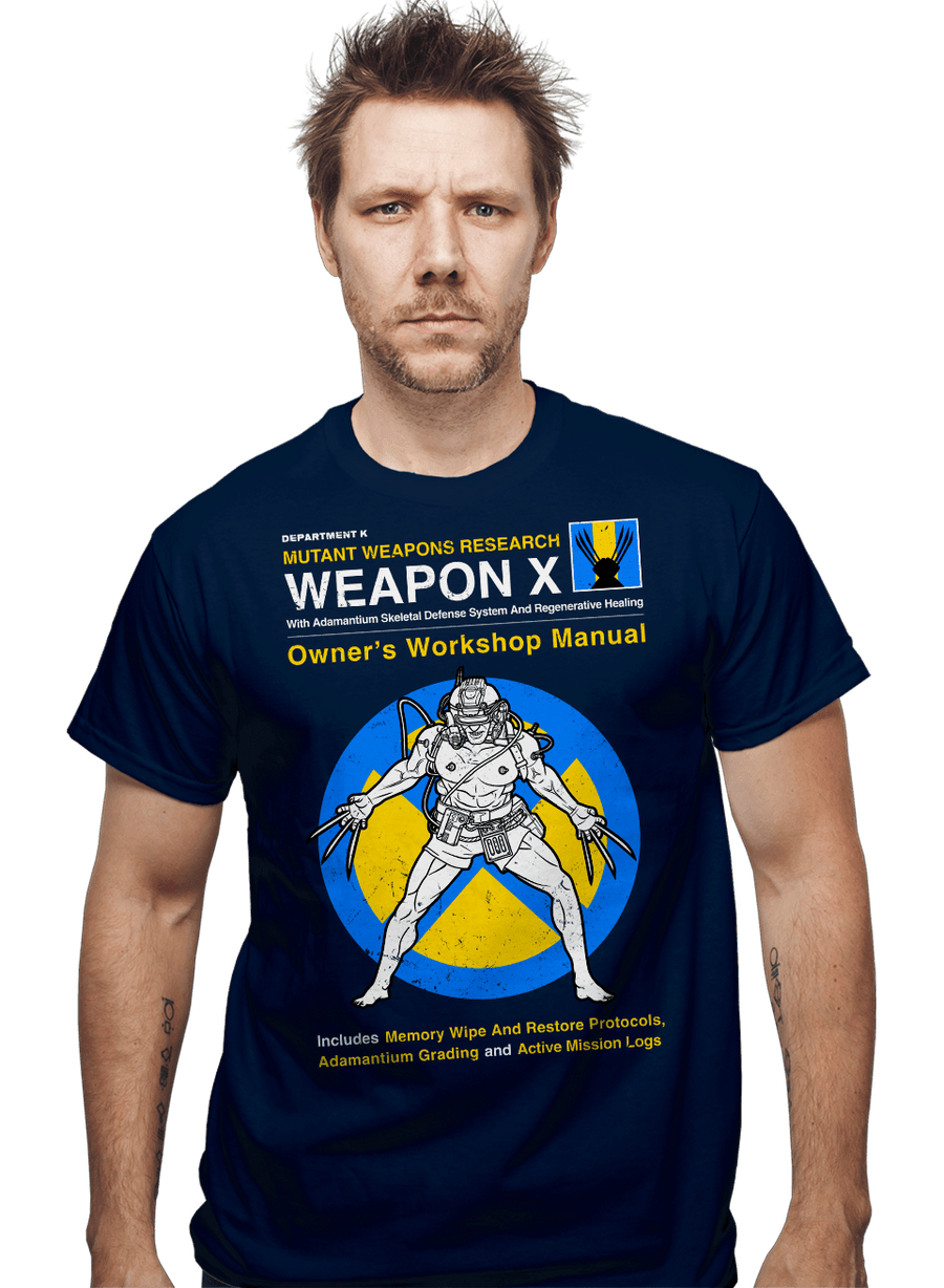Shirts Weapon X Manual Weapon X Manual