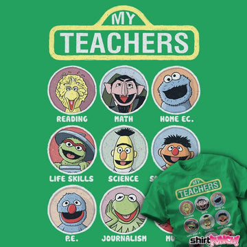 Daily_Deal_Shirts My Teachers Were Puppets My Teachers Were Puppets
