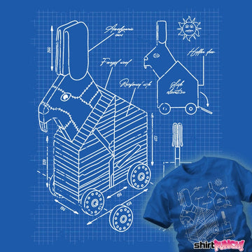 Daily_Deal_Shirts Trojan Rabbit Blueprint Trojan Rabbit Blueprint