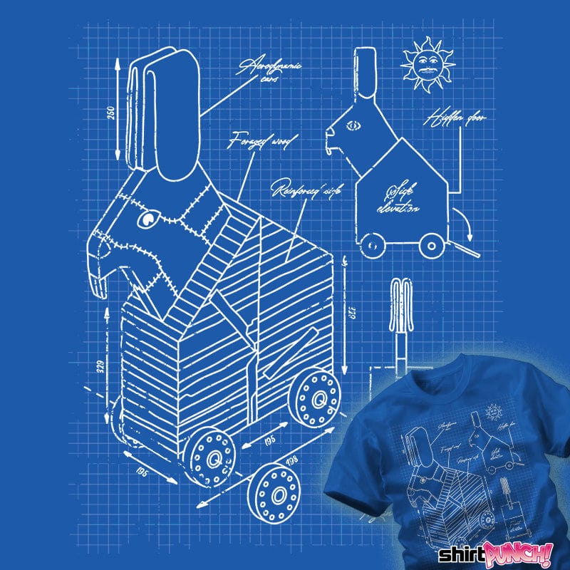 Daily_Deal_Shirts Trojan Rabbit Blueprint Trojan Rabbit Blueprint