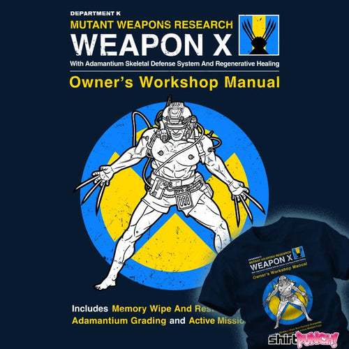 Shirts Weapon X Manual Weapon X Manual