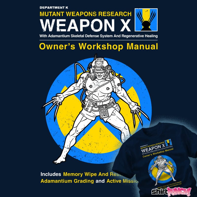 Shirts Weapon X Manual Weapon X Manual