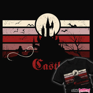 Daily_Deal_Shirts Retro Castlevania Graphic Tee - 80s Design