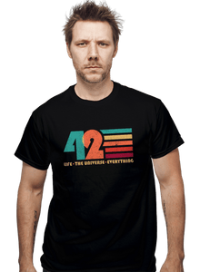 Daily_Deal_Shirts The Answer Is 42 The Answer Is 42