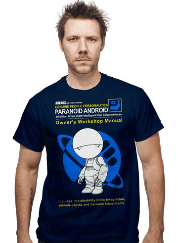 Daily_Deal_Shirts Paranoid Android Manual Paranoid Android Manual