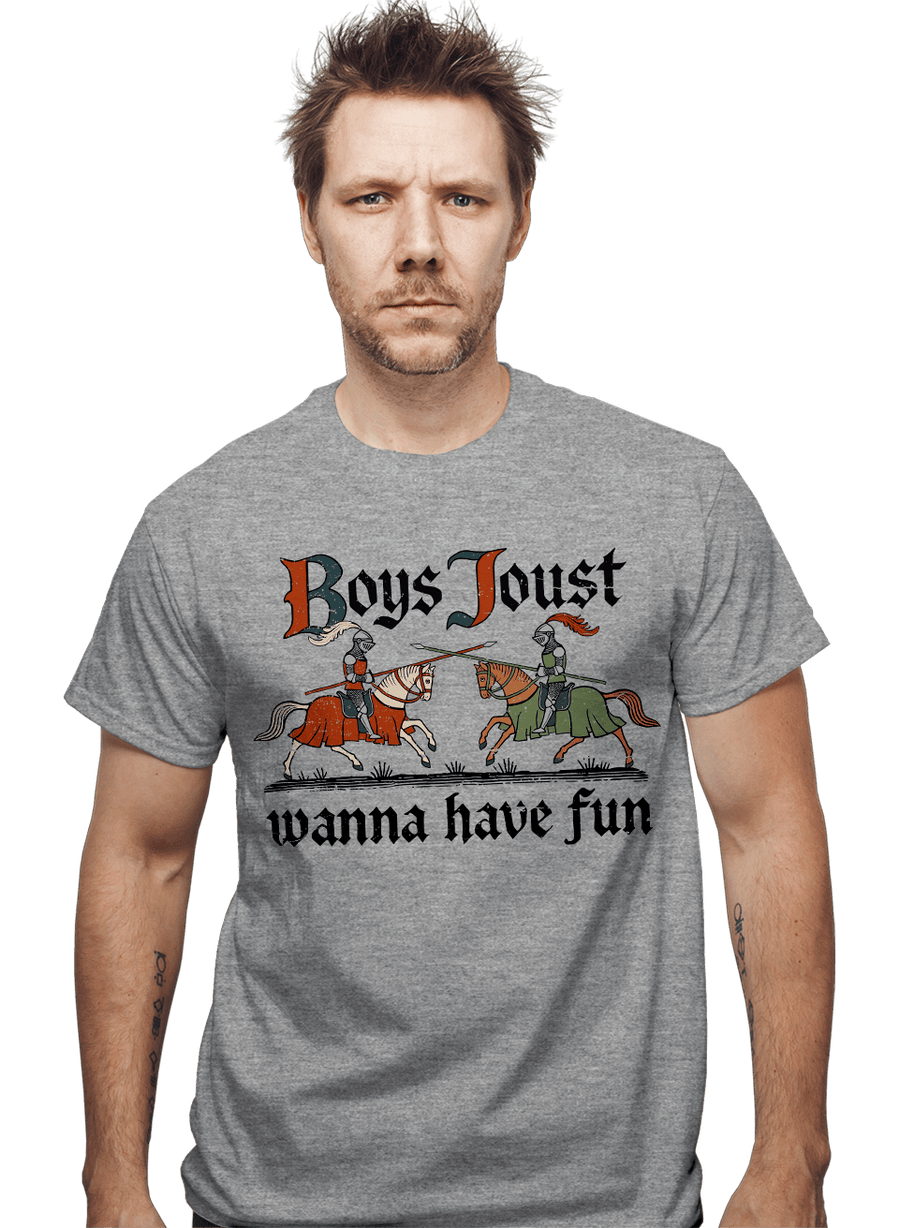 Daily_Deal_Shirts Boys Joust Wanna Have Fun Boys Joust Wanna Have Fun