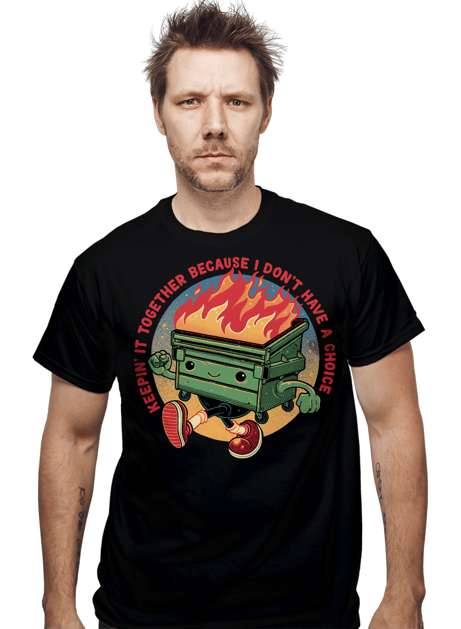 Daily_Deal_Shirts Flaming Dumpster