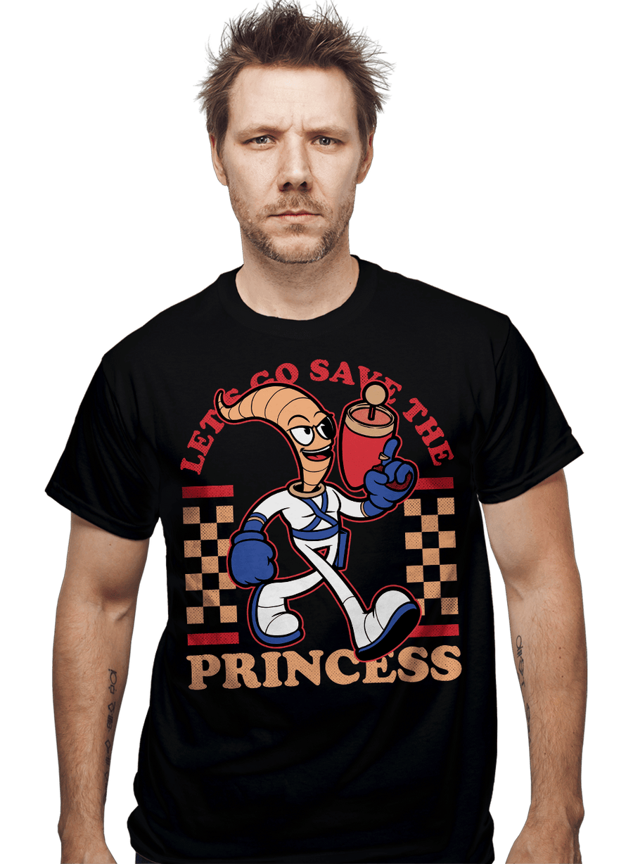Daily_deal_shirts Let's Go Save The Princess Let's Go Save The Princess
