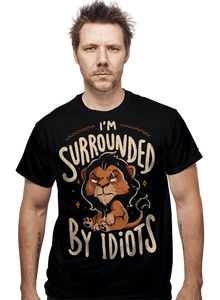 Daily_Deal_Shirts Surrounded By Idiots Surrounded By Idiots