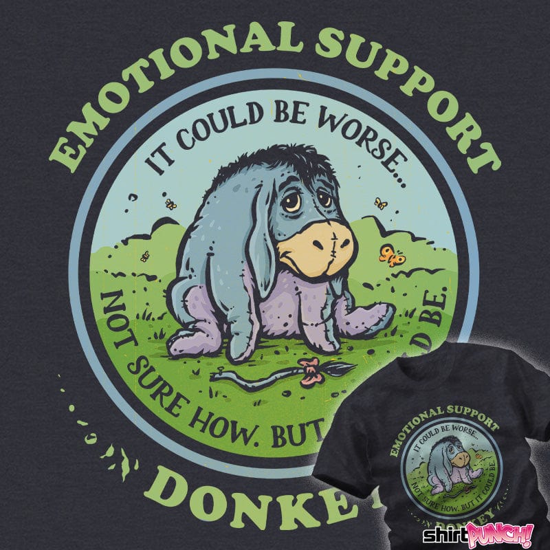 Daily_Deal_Shirts Emotional Support Donkey Emotional Support Donkey
