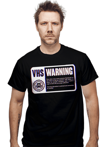 Shirts VHS Nostalgia Warning VHS Nostalgia Warning