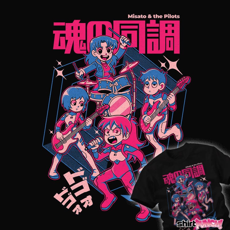 Daily_Deal_Shirts Misato And The Pilots Misato And The Pilots