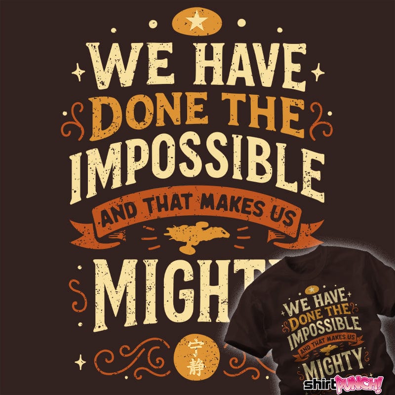 Daily_Deal_Shirts Mighty Heroes Mighty Heroes