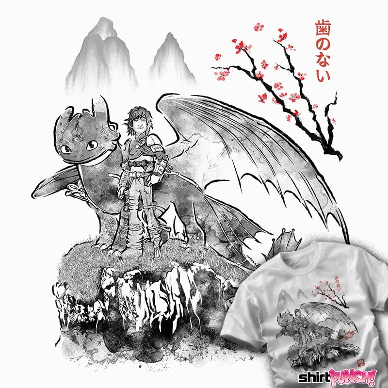 Daily_Deal_Shirts Toothless Sumi-e Toothless Sumi-e