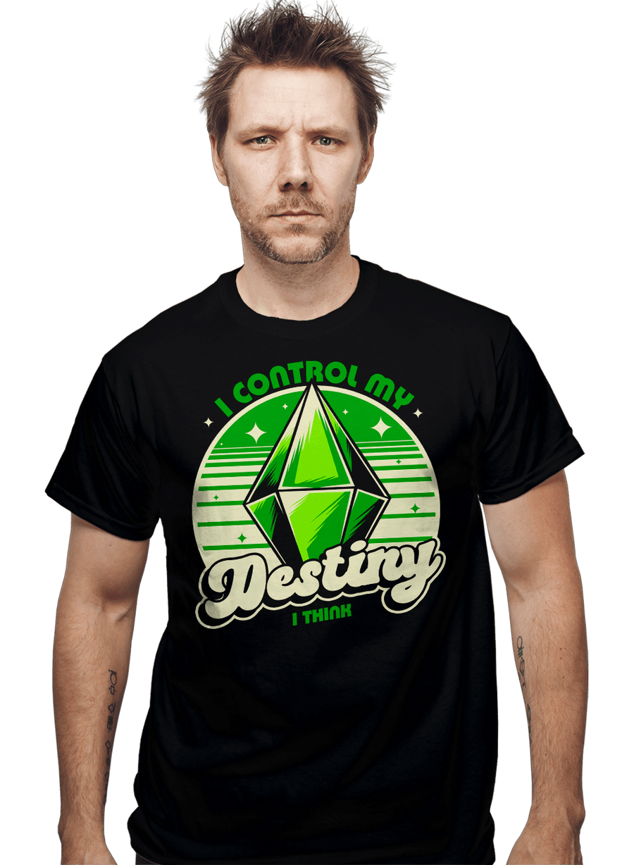Daily_Deal_Shirts I Control My Destiny I Control My Destiny