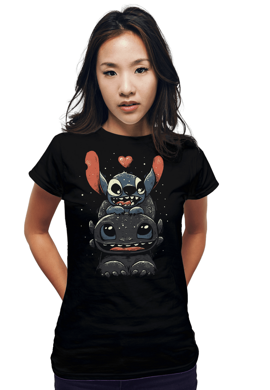 Secret_Shirts Stitch And Toothless Stitch And Toothless