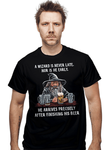 Secret_Shirts A Wizard Is Never Late A Wizard Is Never Late