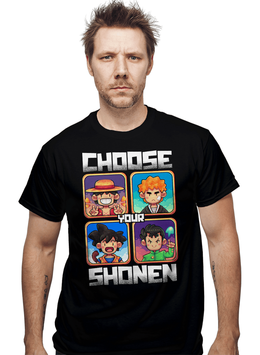 Secret_Shirts Choose Your Shonen