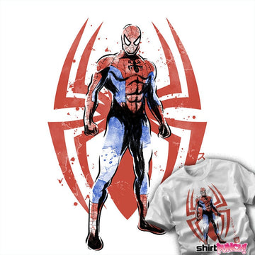 Secret_Shirts The Human Spider Sumi-e The Human Spider Sumi-e