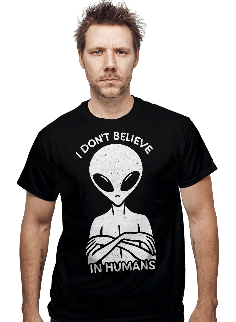Secret_Shirts I Don't Believe In Humans