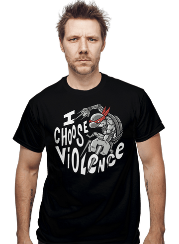 Secret_Shirts I Choose Violence!