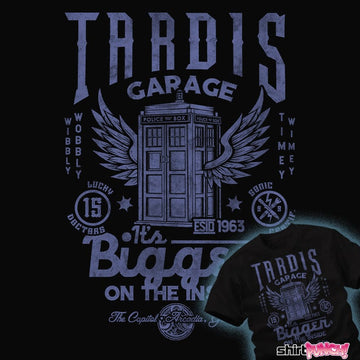 Secret_Shirts Tardis Garage