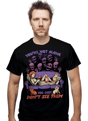 Secret_Shirts Ghosts And Cats Everywhere Ghosts And Cats Everywhere
