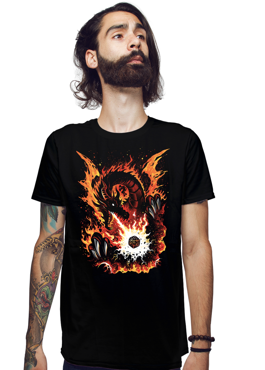 Fiery Red Dragon