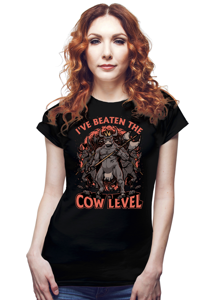 I Beat The Cow Level