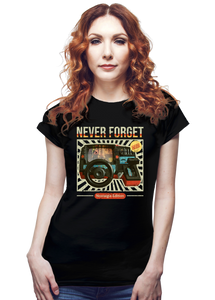 Never Forget The 80s - Nerdy T-Shirt (80sDesign) by Sachpica
