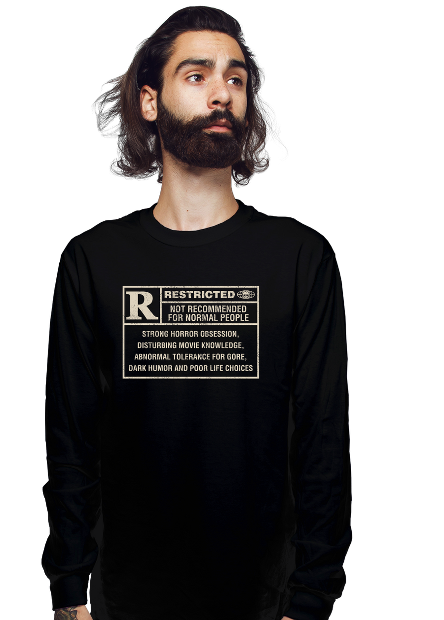 Restricted Horror Label